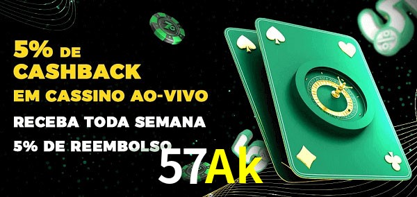 Promoções do cassino ao Vivo 57Ak
